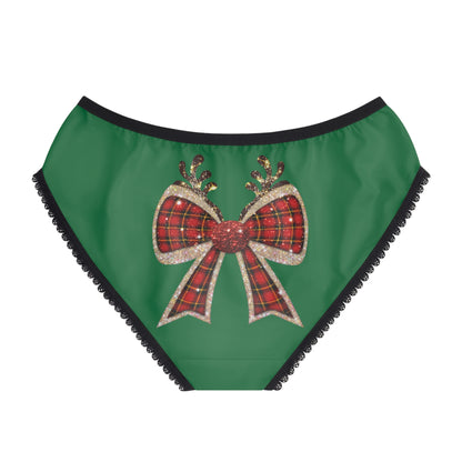 Christmas Reindeer Briefs Panties