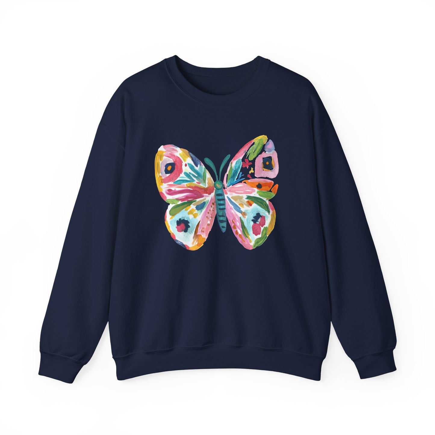 Butterfly Watercolor Sweatshirt