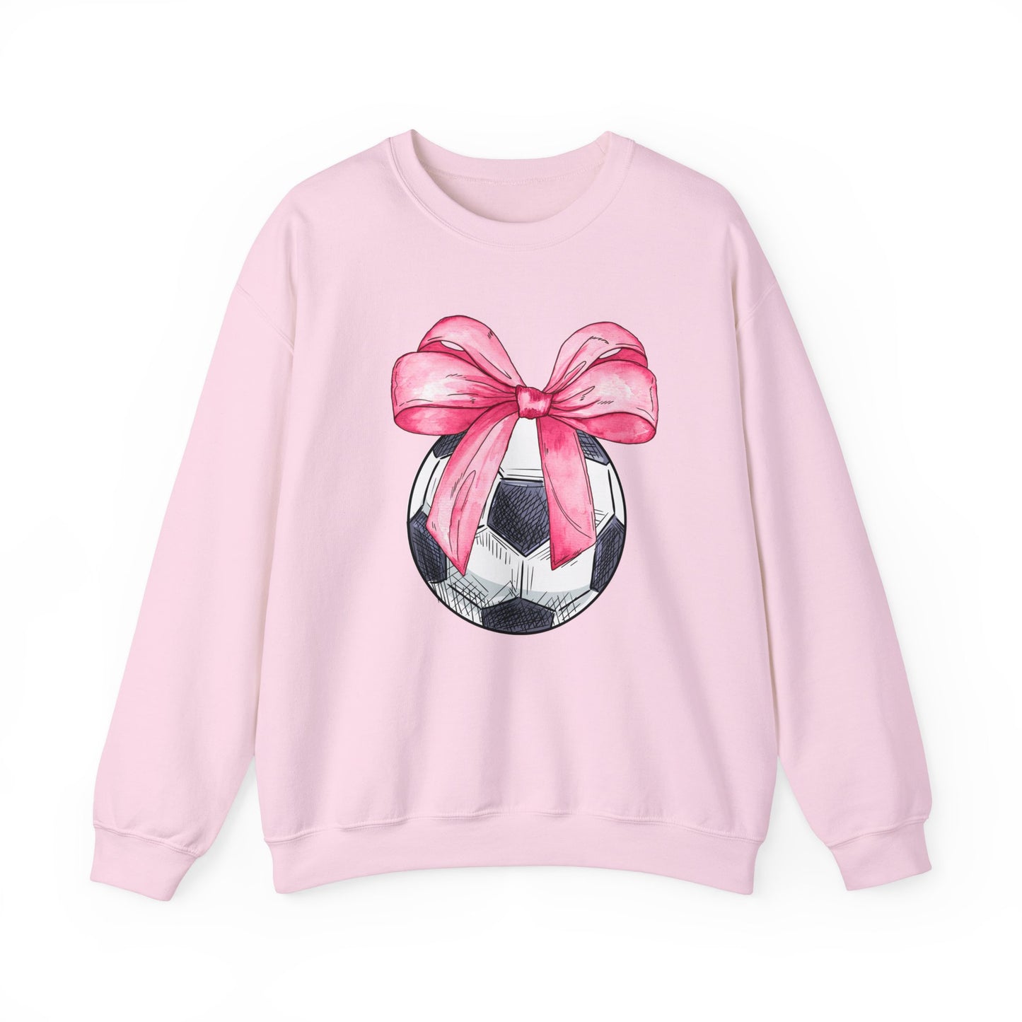 Soccer Coquette Adult Size Sweatshirt