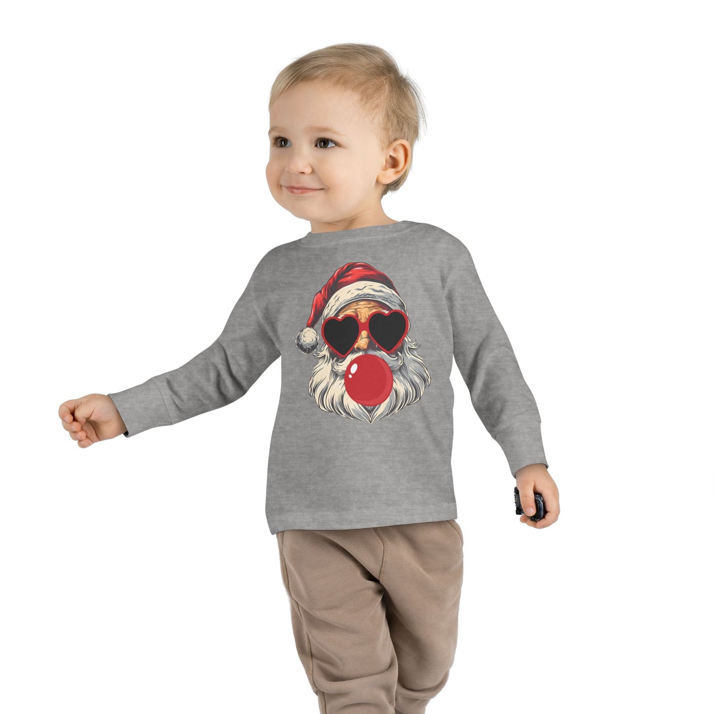 Bubble Gum Santa Toddler Tee