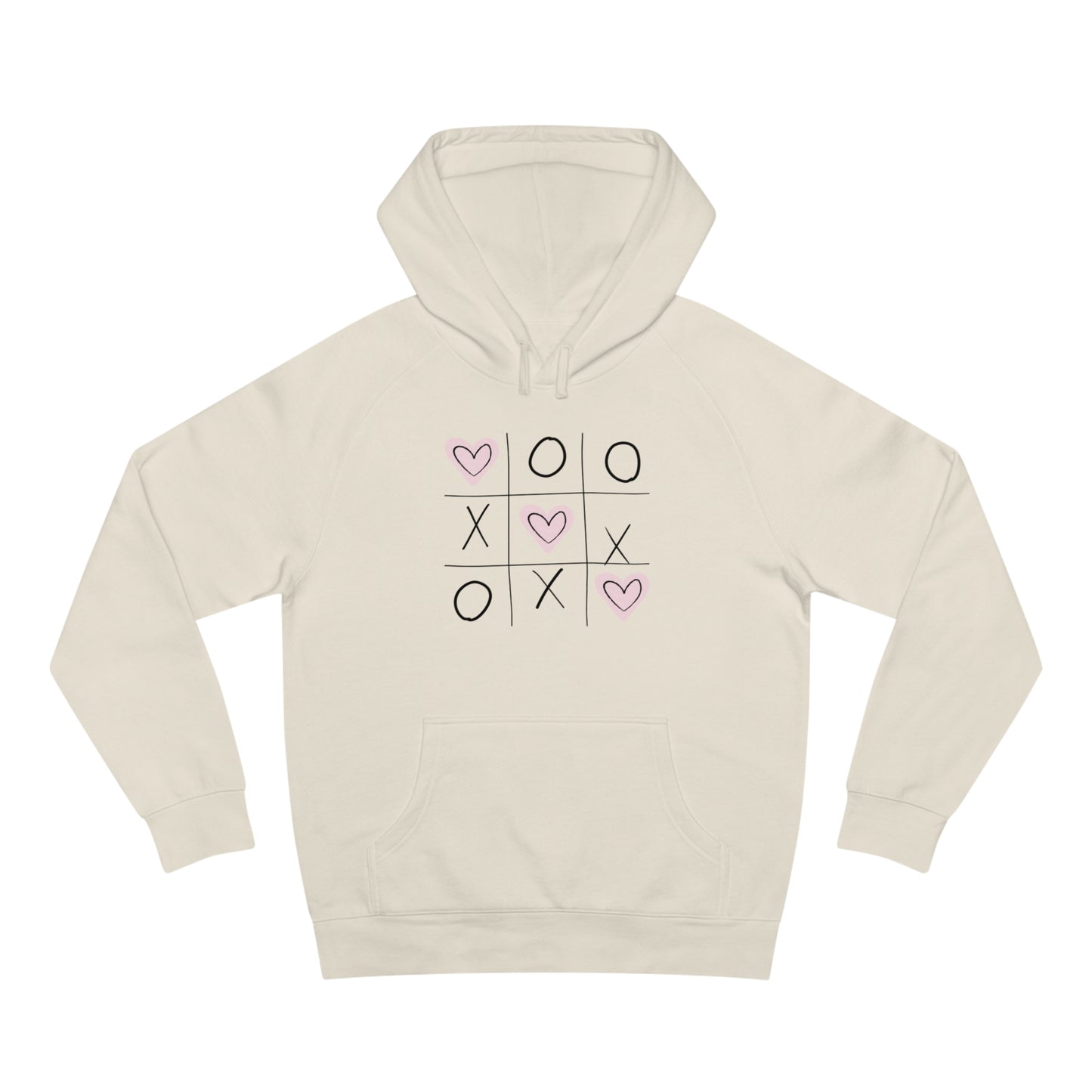 Tic Tac Toe Valentine's Day Sweatshirt Hoodie