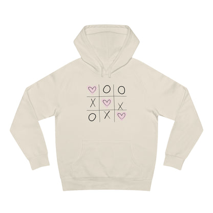 Tic Tac Toe Valentine's Day Sweatshirt Hoodie