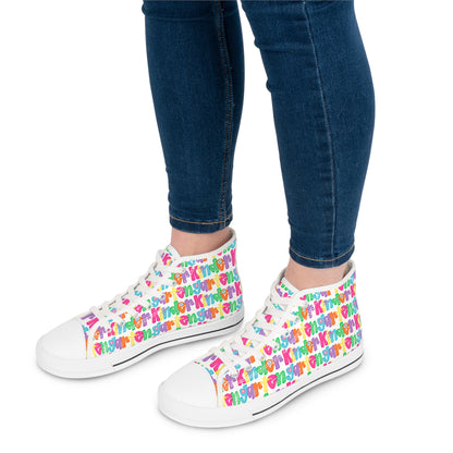Kindergarten Teacher High Top Sneakers