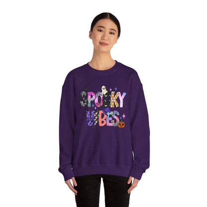 Spooky Vibes Halloween Sweatshirt