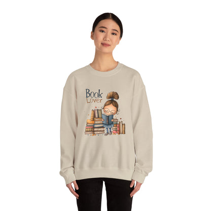 Book Lover Crewneck Sweatshirt