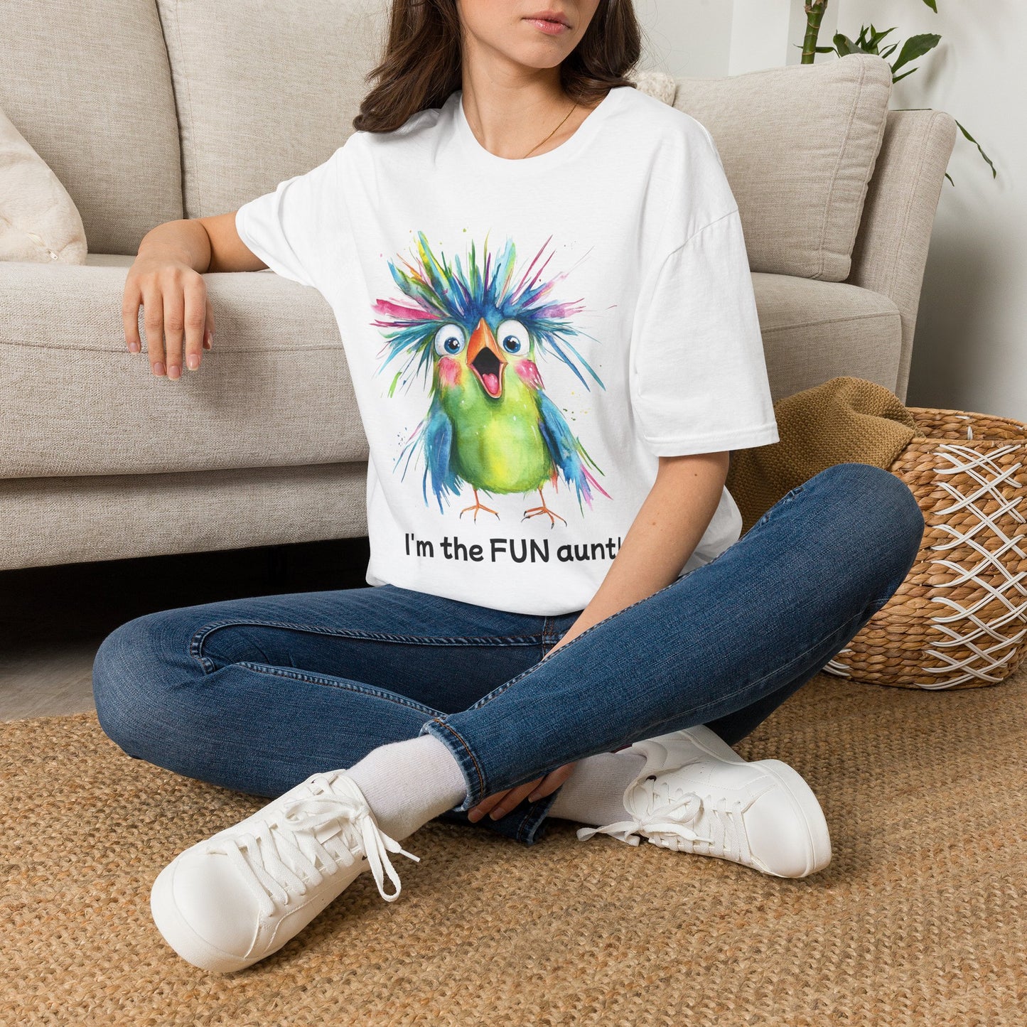 Fun Aunt Crazy BirdT‑Shirt