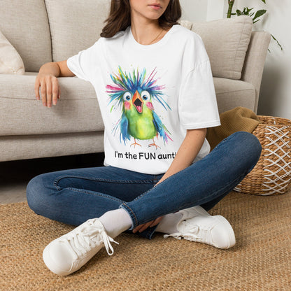 Fun Aunt Crazy BirdT‑Shirt