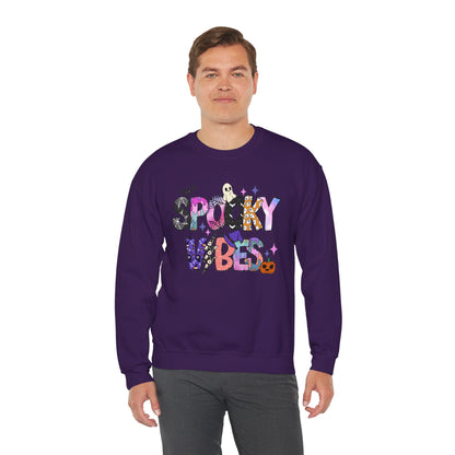 Spooky Vibes Halloween Sweatshirt