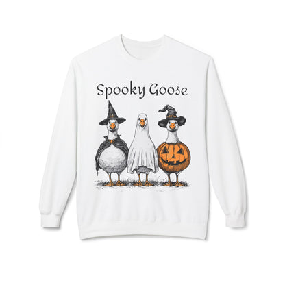 Spooky Goose Adult Softstyle Sweatshirt