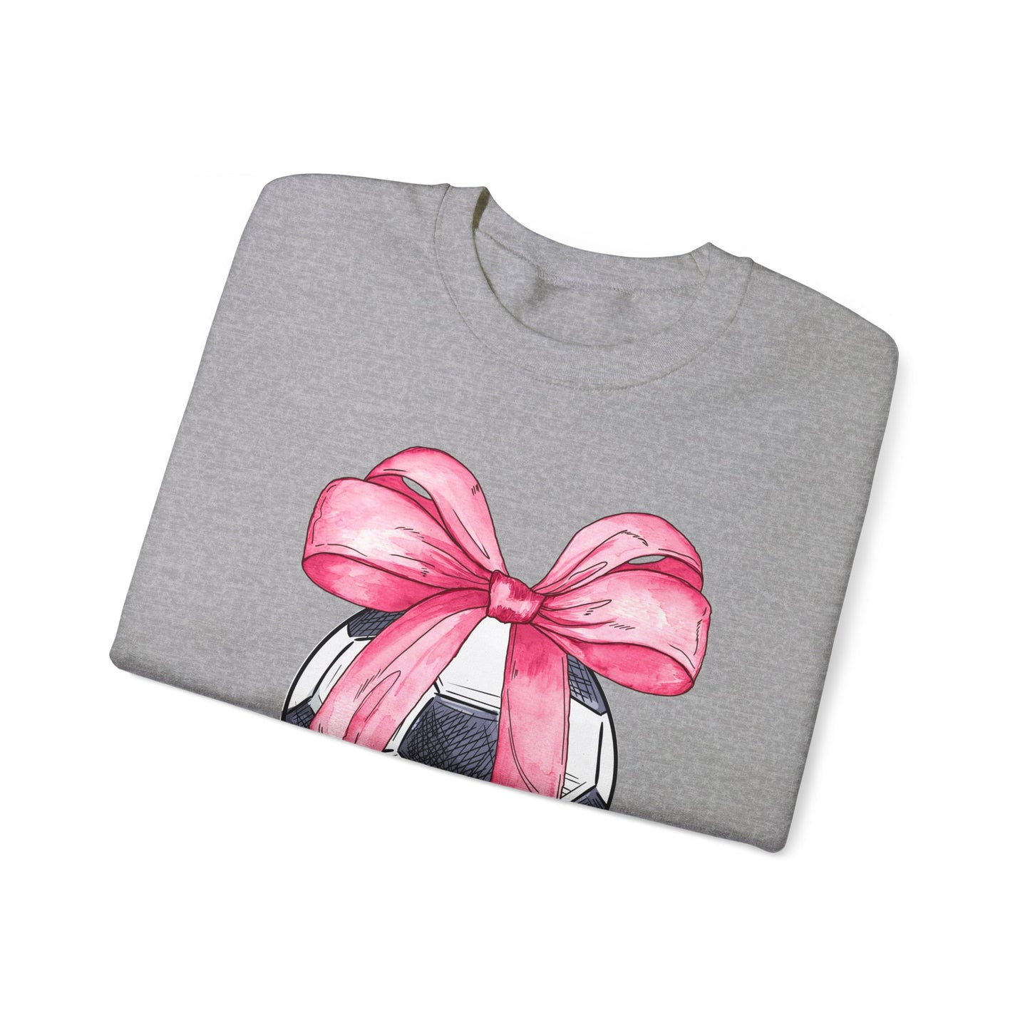 Soccer Coquette Adult Size Sweatshirt