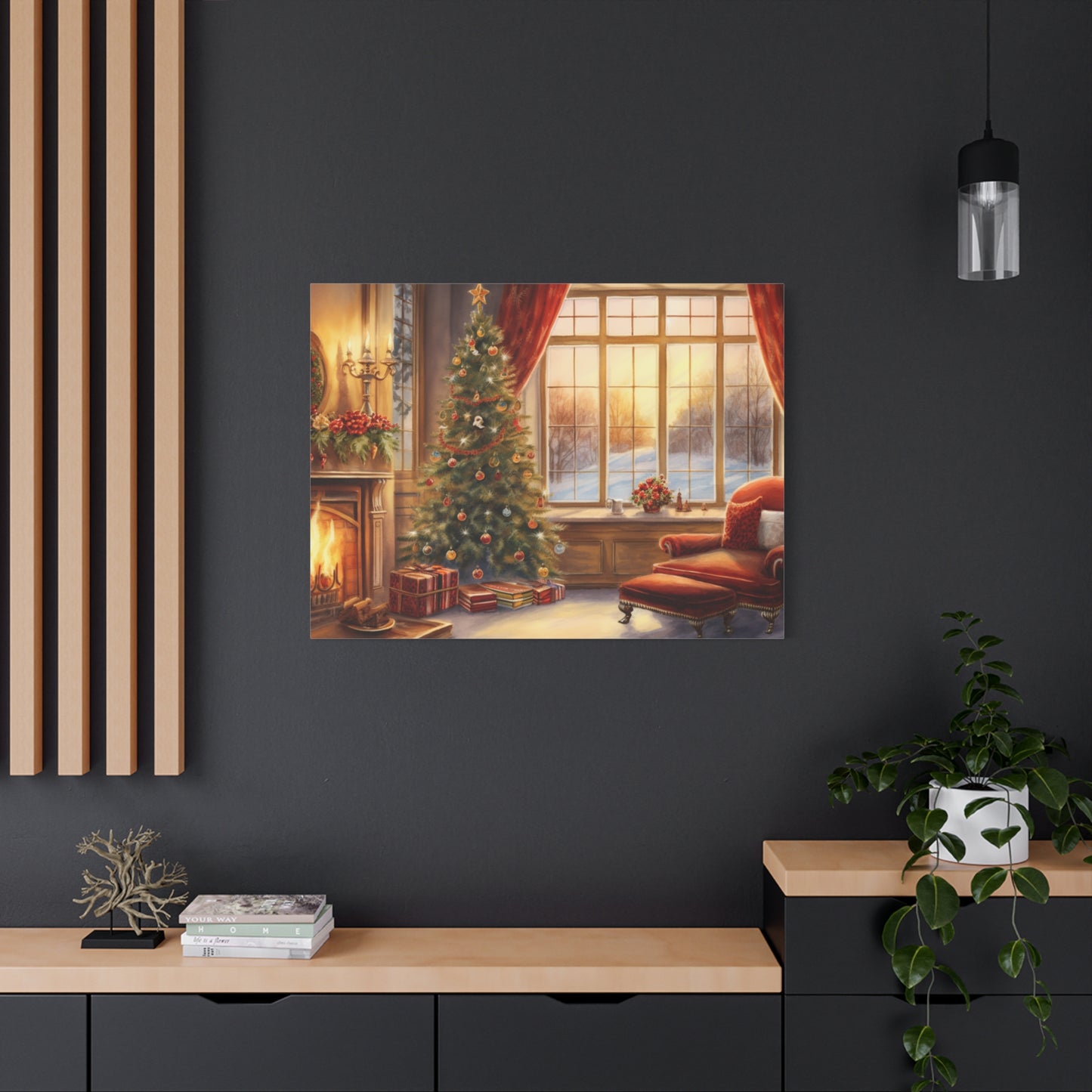 Home for the Holidays Canvas