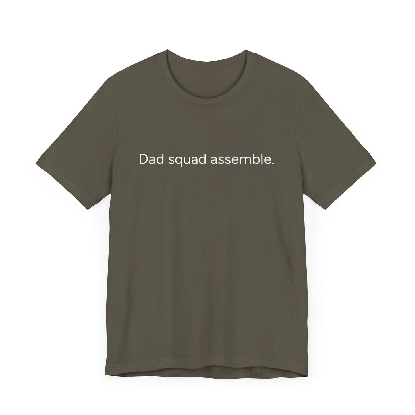 Funny Dad Squad Assemble Short Sleeve Tee