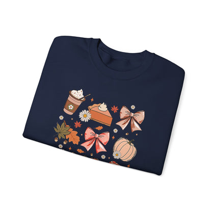 Fall Vibes Coquette Unisex Sweatshirt