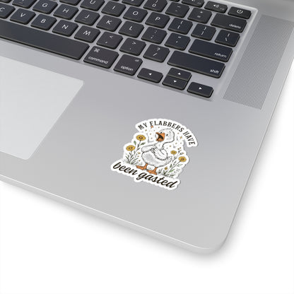 My Flabbers Have Been Gasted Kiss-Cut Stickers