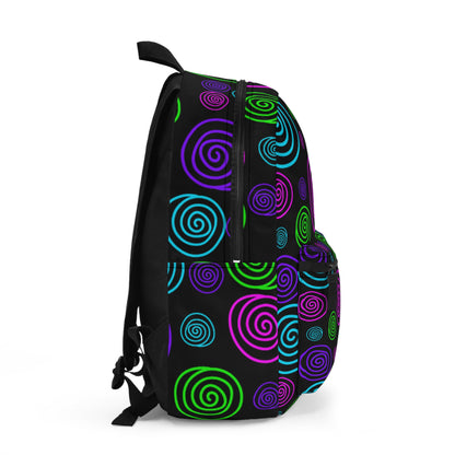 Whimsical Neon Backpack