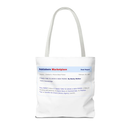 Tote Bag — Publishers Marketplace Announcement Tote
