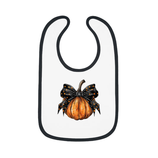 Halloween Pumpkin Baby Bib