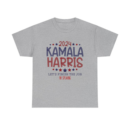 Kamala Harris Let's Finish the Job T-Shirt