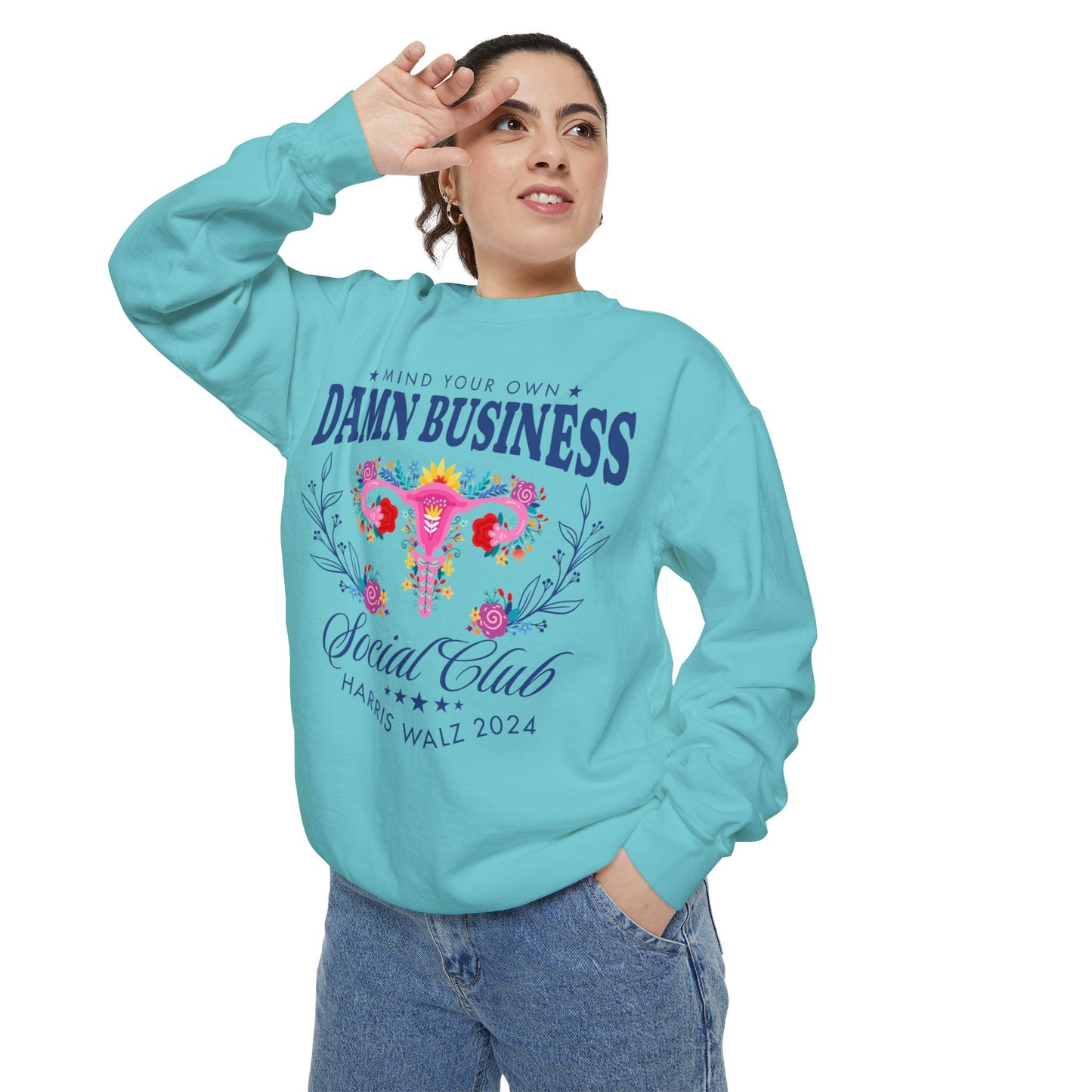 Mind Your Own Business Kamala Harris Sweatshirt