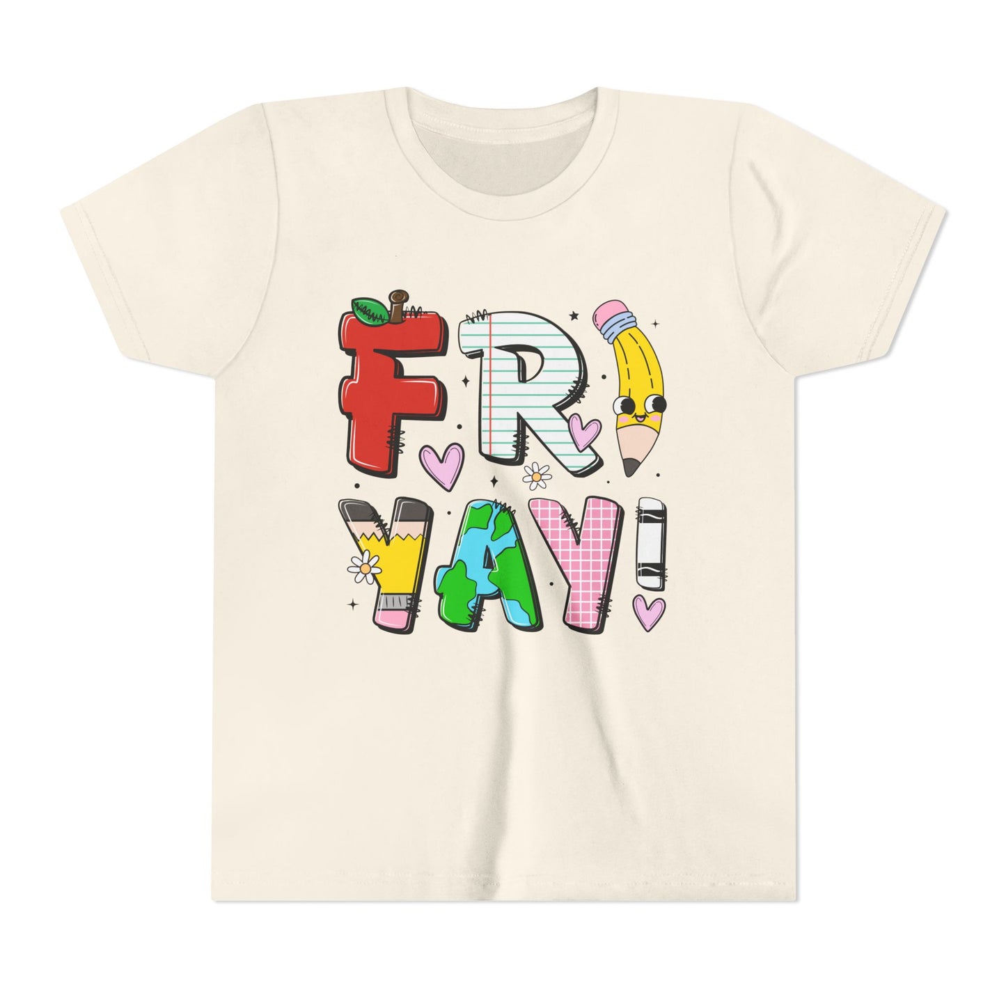 Fri-yay Friday Vibes Youth T-Shirt