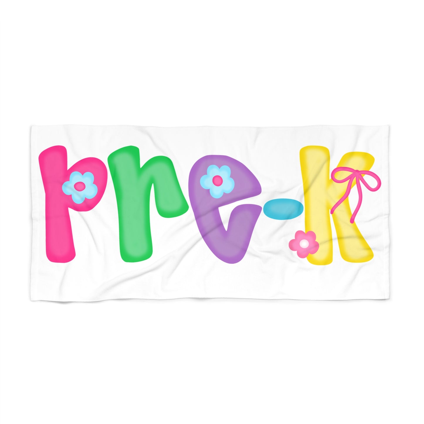 Fun Preschool Moisture-Absorbent Beach Towel