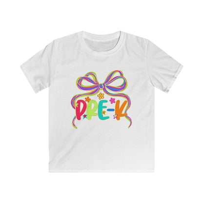 Neon Pre-K Kids Back to School Softstyle Tee