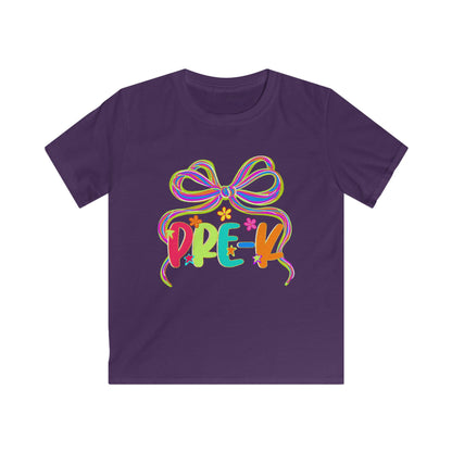Neon Pre-K Kids Back to School Softstyle Tee