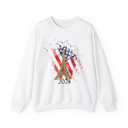 USA Paris Olympics Unisex Heavy Blend™ Crewneck Sweatshirt