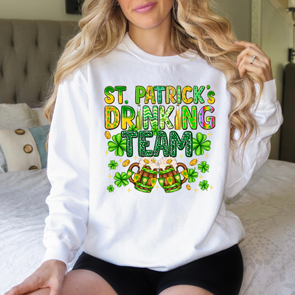 St. Patrick's Drinking Team Sweatshirt