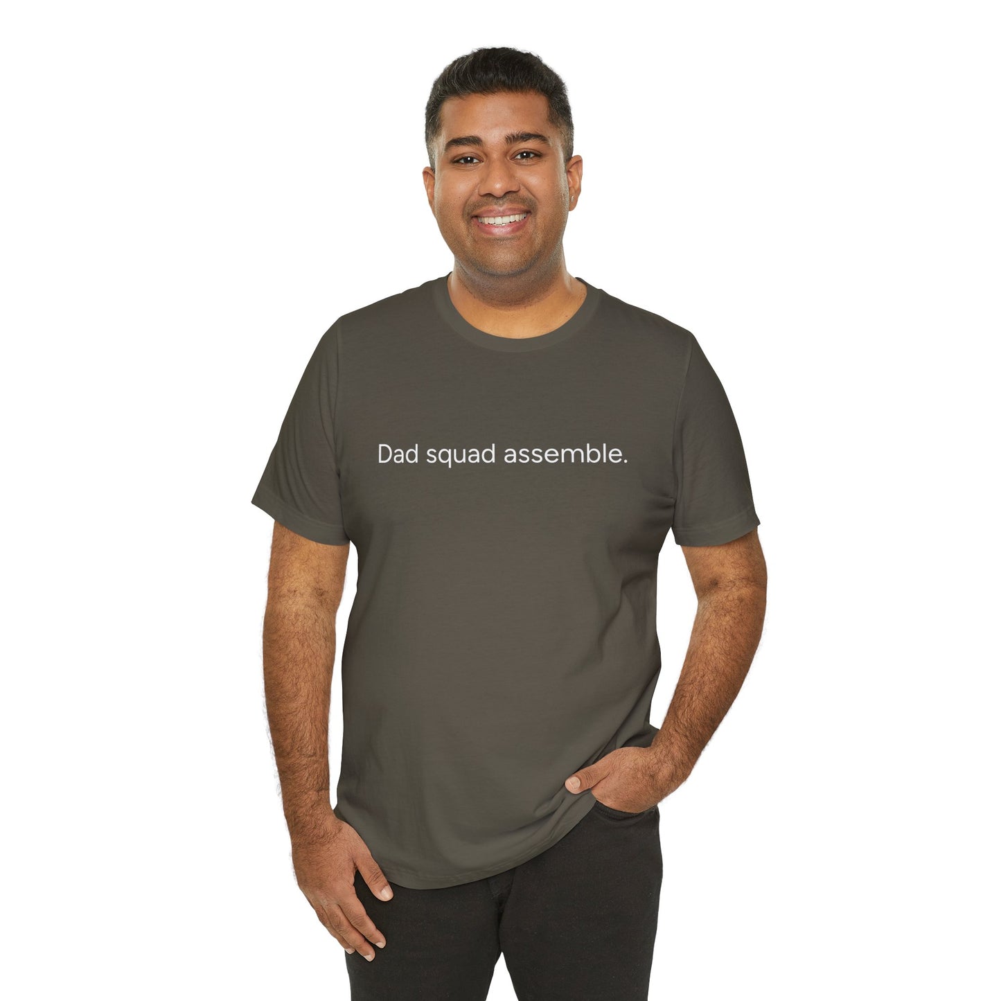 Funny Dad Squad Assemble Short Sleeve Tee