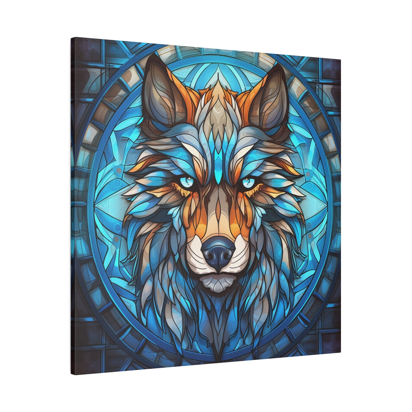 Wolf Wall Art Matte Canvas