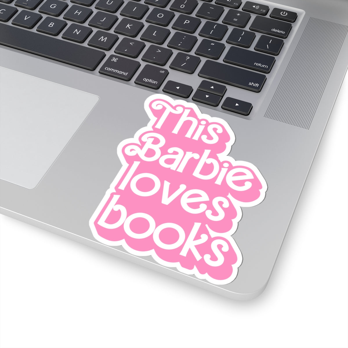 Pink Barbie Loves Books Stickers