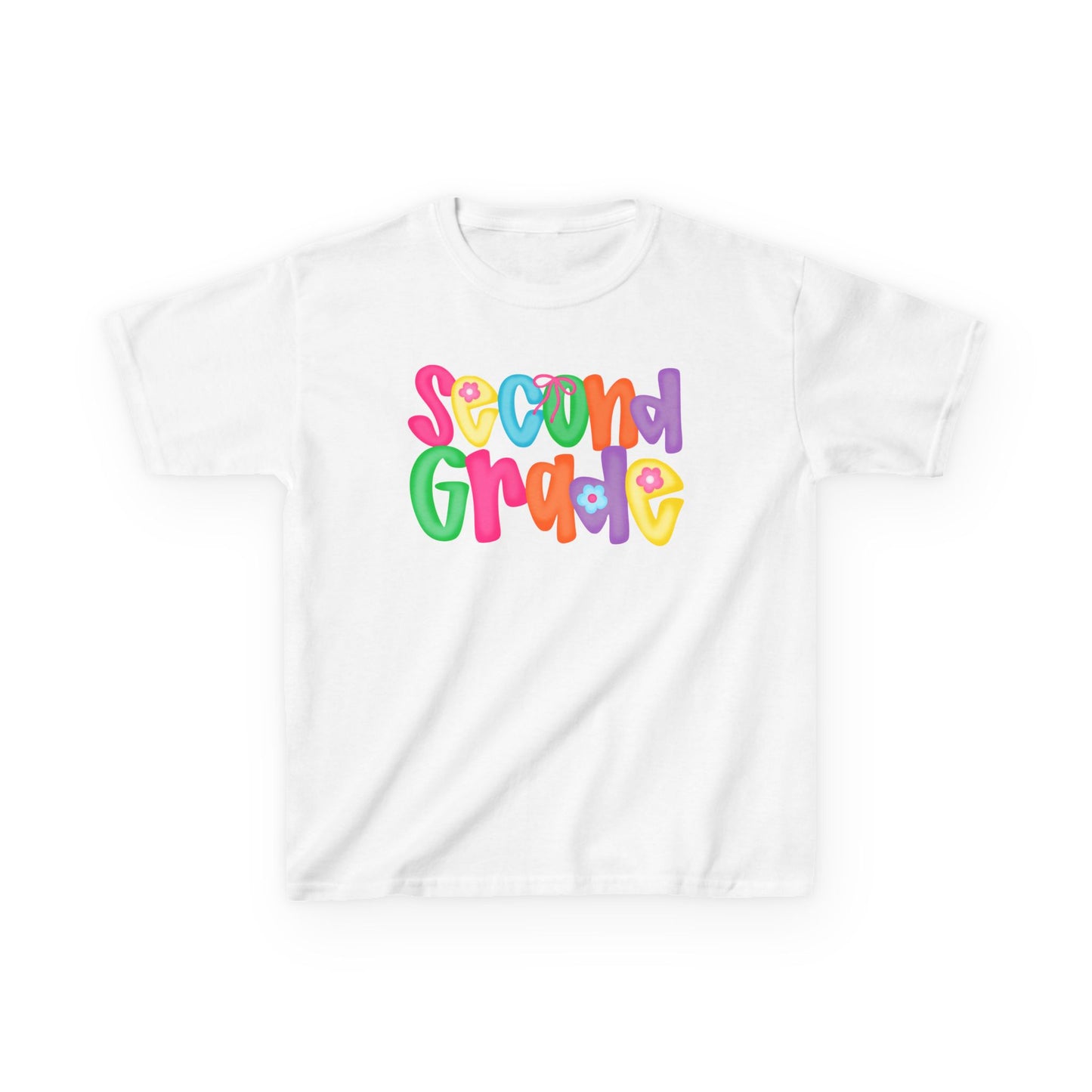 Back to School Second Grade Kids Tee