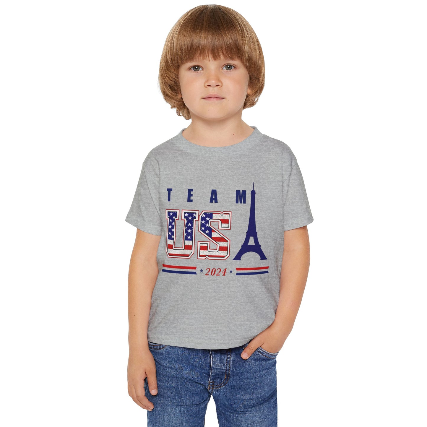 TEAM USA 2024 Paris Olympics Heavy Cotton™ Toddler T-shirt