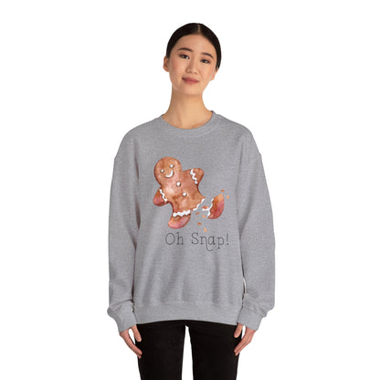 Oh Snap Gingerbread Christmas Sweatshirt