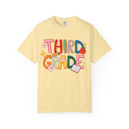Third Grade Back to School Teacher T-shirt
