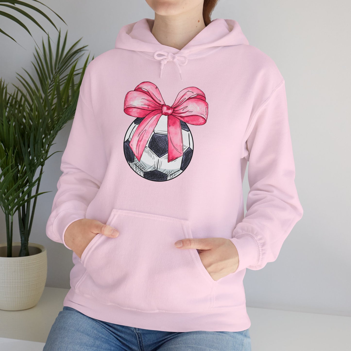 Soccer Coquette Hoodie Sweatshirt