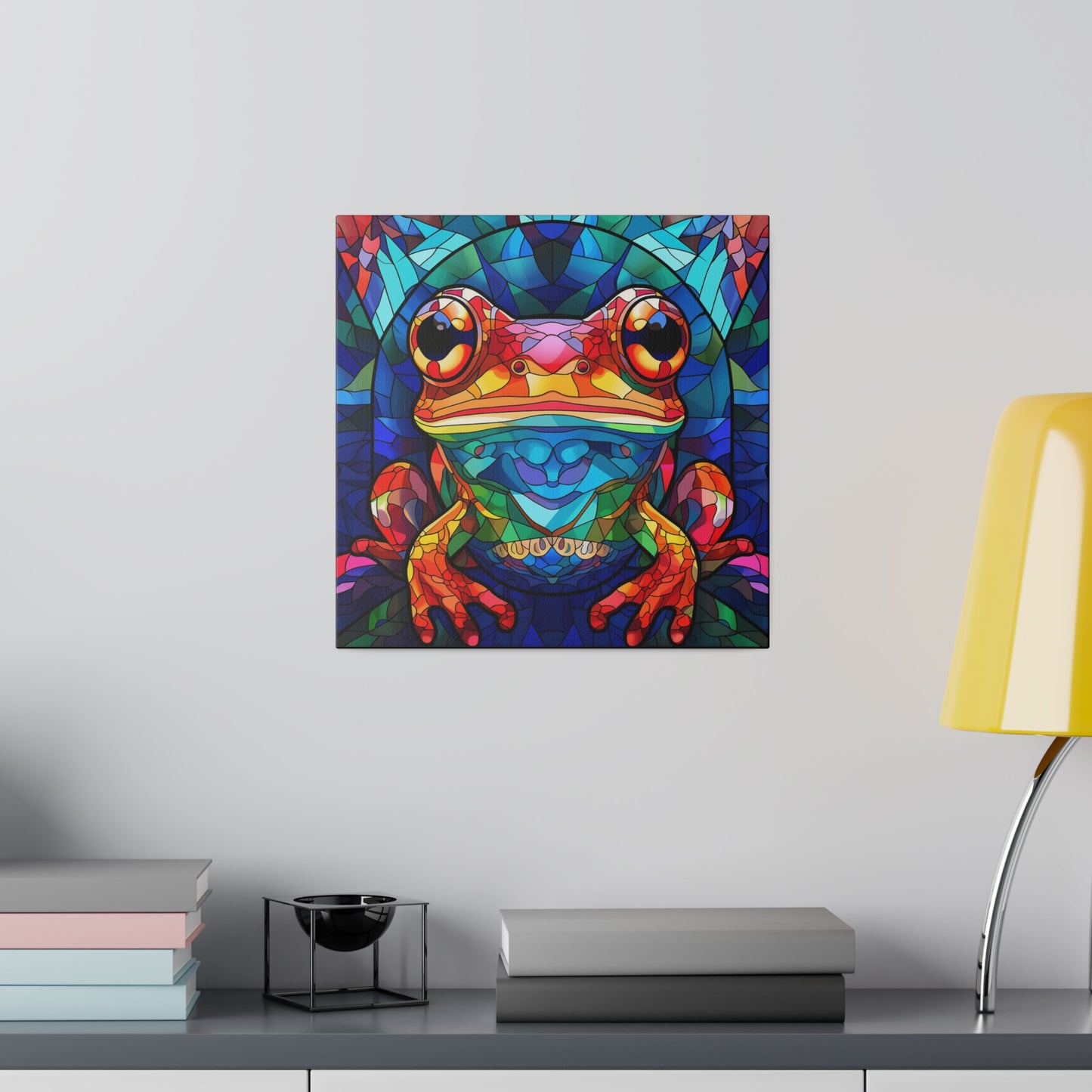 Frog Wall Art Matte Canvas