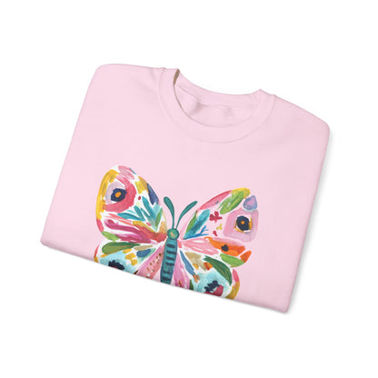 Butterfly Watercolor Sweatshirt