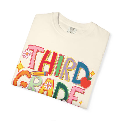 Third Grade Back to School Teacher T-shirt