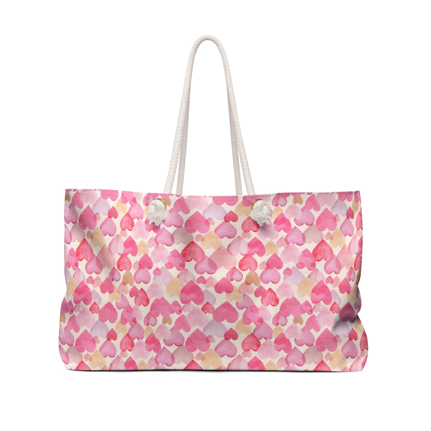 Valentine's Hearts Weekender Bag Tote