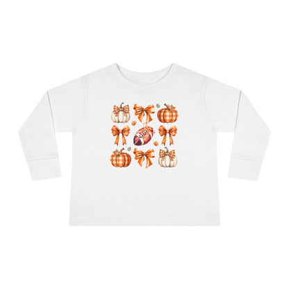 Coquette Fall Toddler Long Sleeve Tee