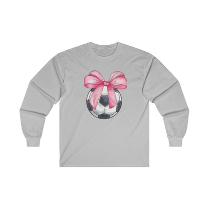 Soccer Coquette Long Sleeve Tee