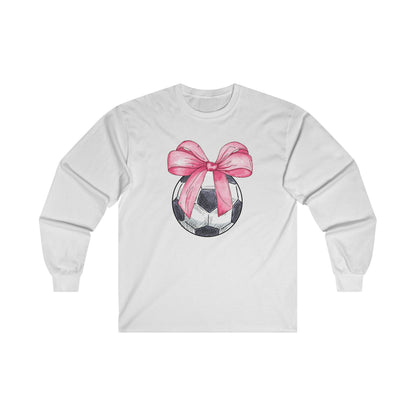 Soccer Coquette Long Sleeve Tee