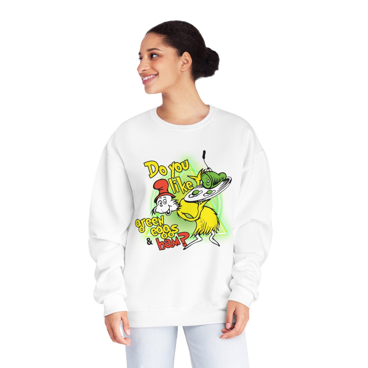 Green Eggs and Ham Dr. Seuss Sweatshirt