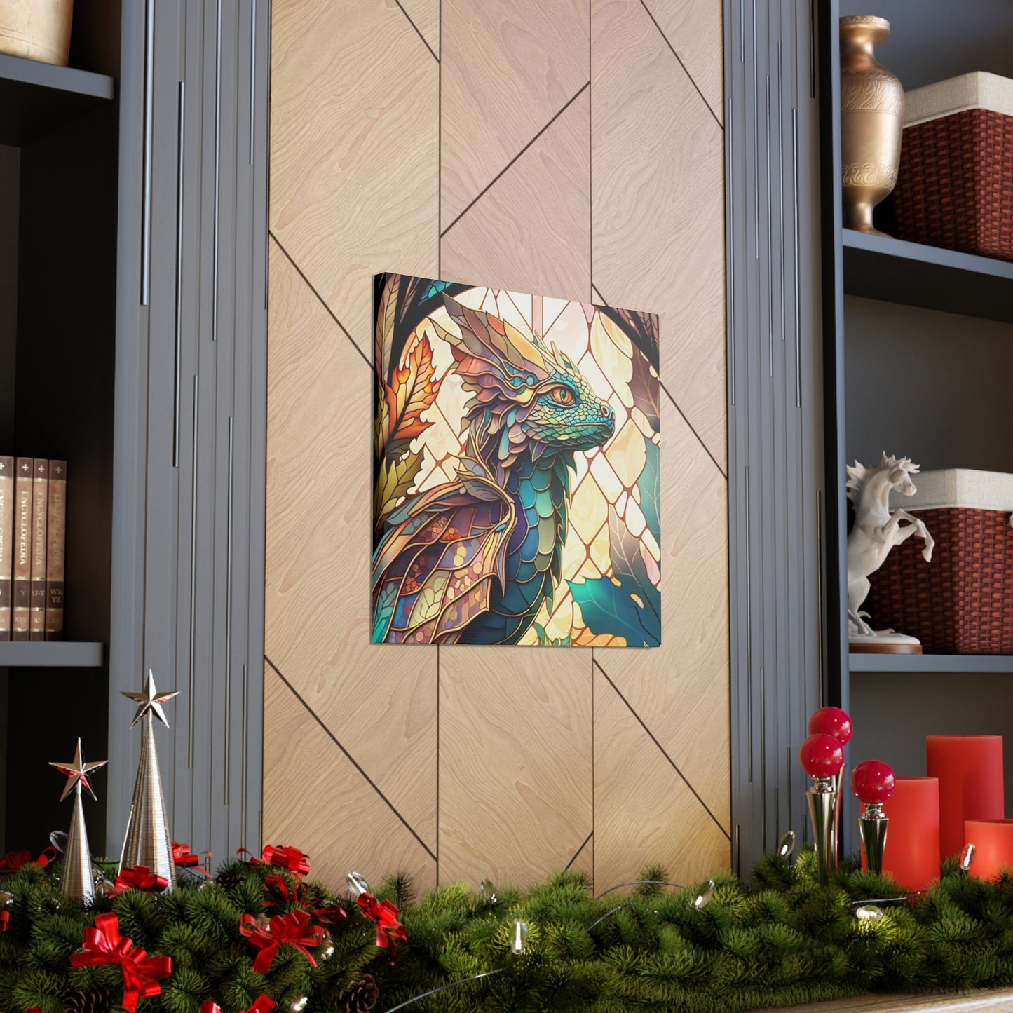 Dragon Wall Art Canvas Gallery Wraps