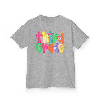 Back to School Third Grade Kids Tee