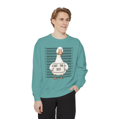 "Got Too Silly" Cute Animal Sweatshirt Crewneck