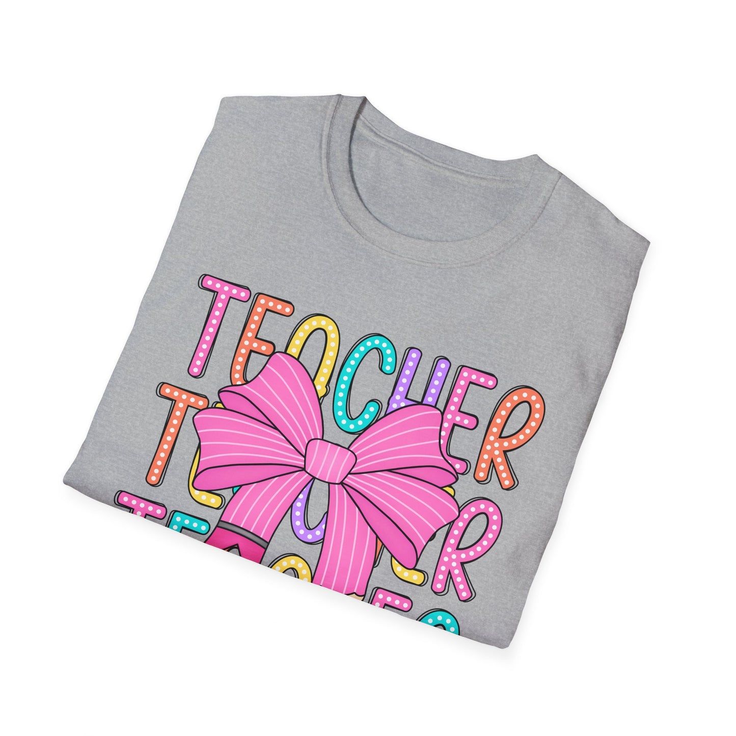 Coquette Teacher Unisex Softstyle T-Shirt