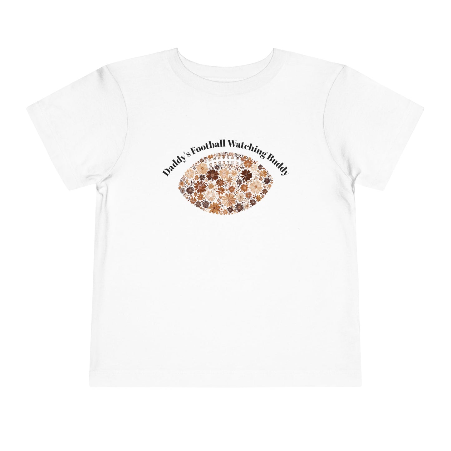 Daddy's Football Watching Buddy Toddler Tee